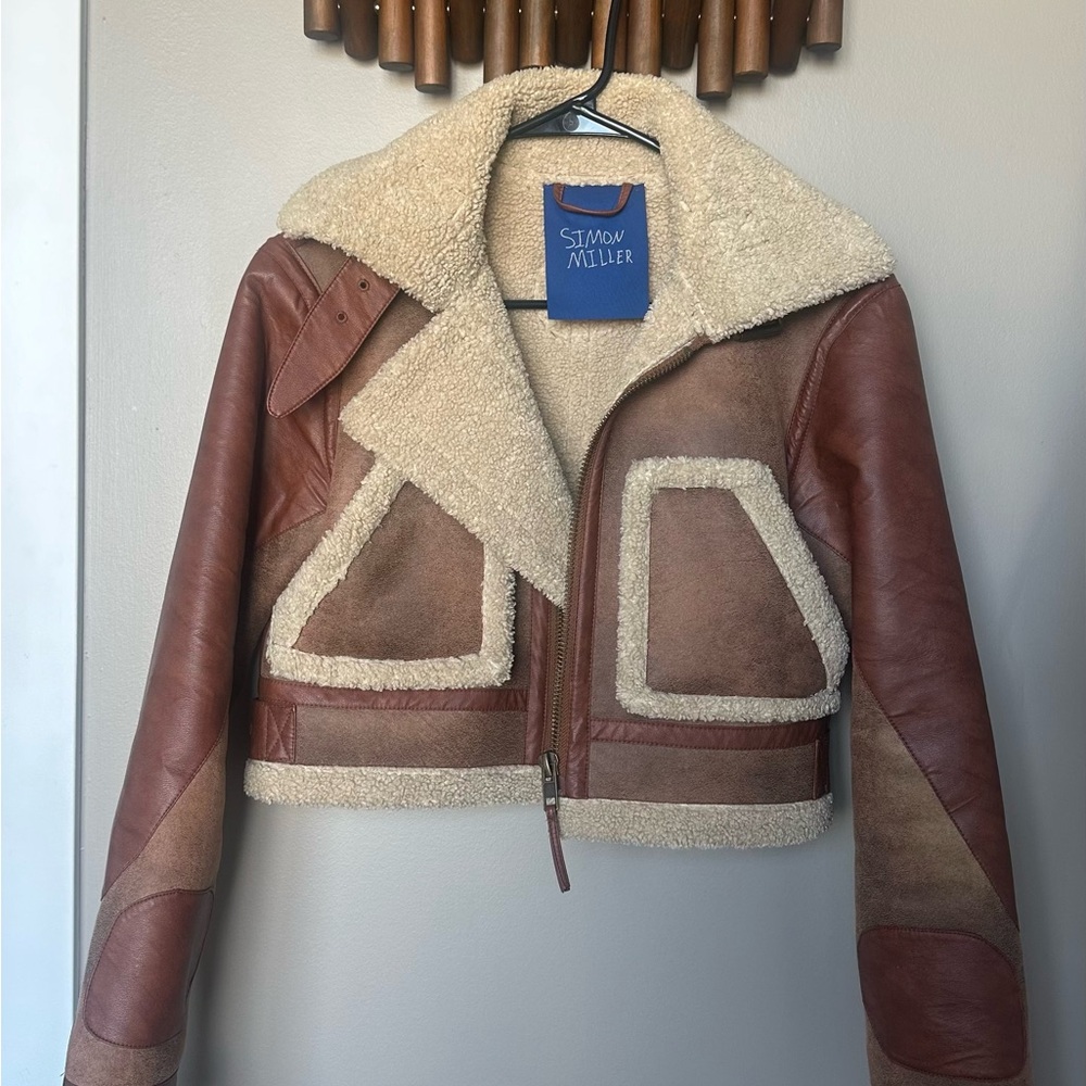 Simon Miller Brown Shearling Jacket